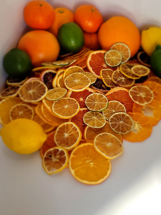 Dehydrated organic citrus mixed / Agrumes biologiques séchés (mélange)