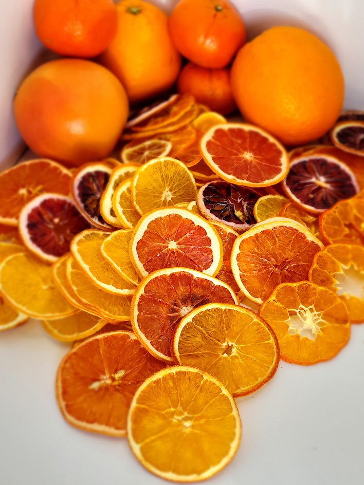 Dehydrated organic citrus mixed / Agrumes biologiques séchés (mélange)