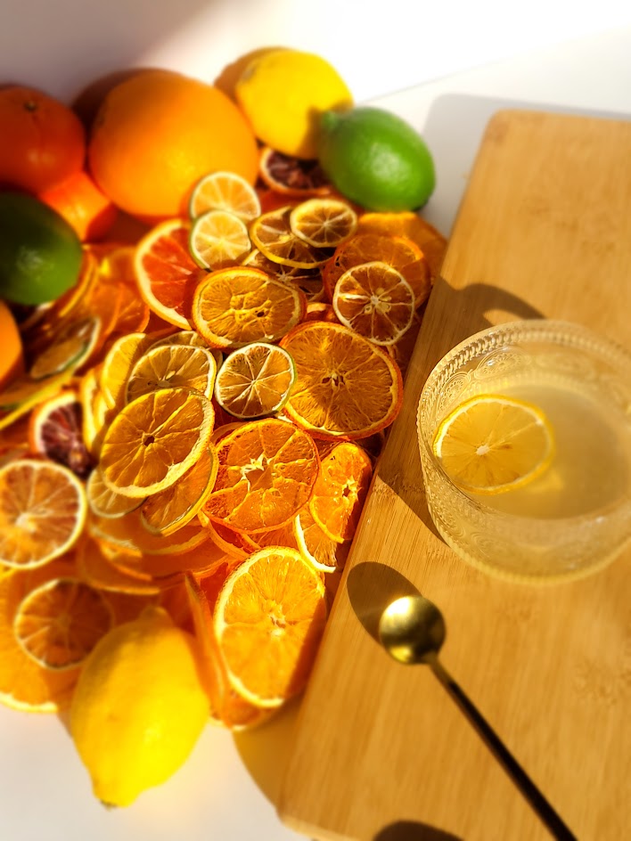 Dehydrated organic citrus mixed / Agrumes biologiques séchés (mélange)