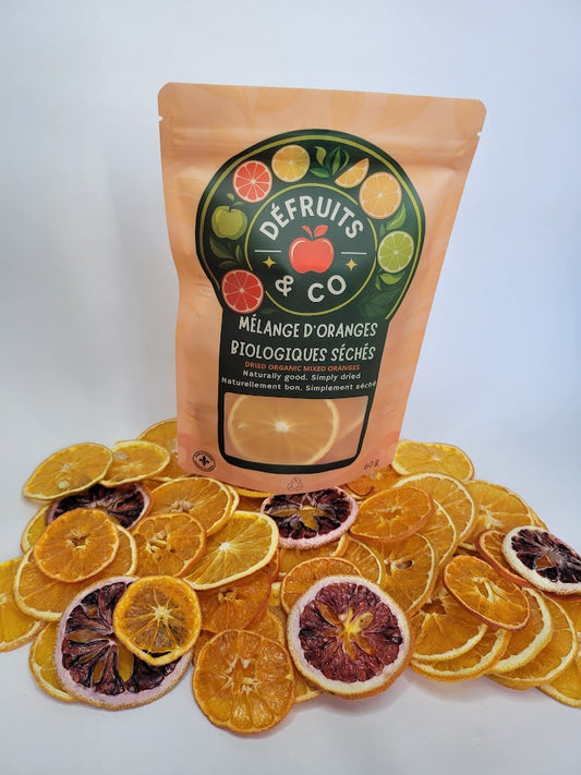 Dehydrated Organic Mixed Oranges / Oranges Biologiques Séchées (Mélange)