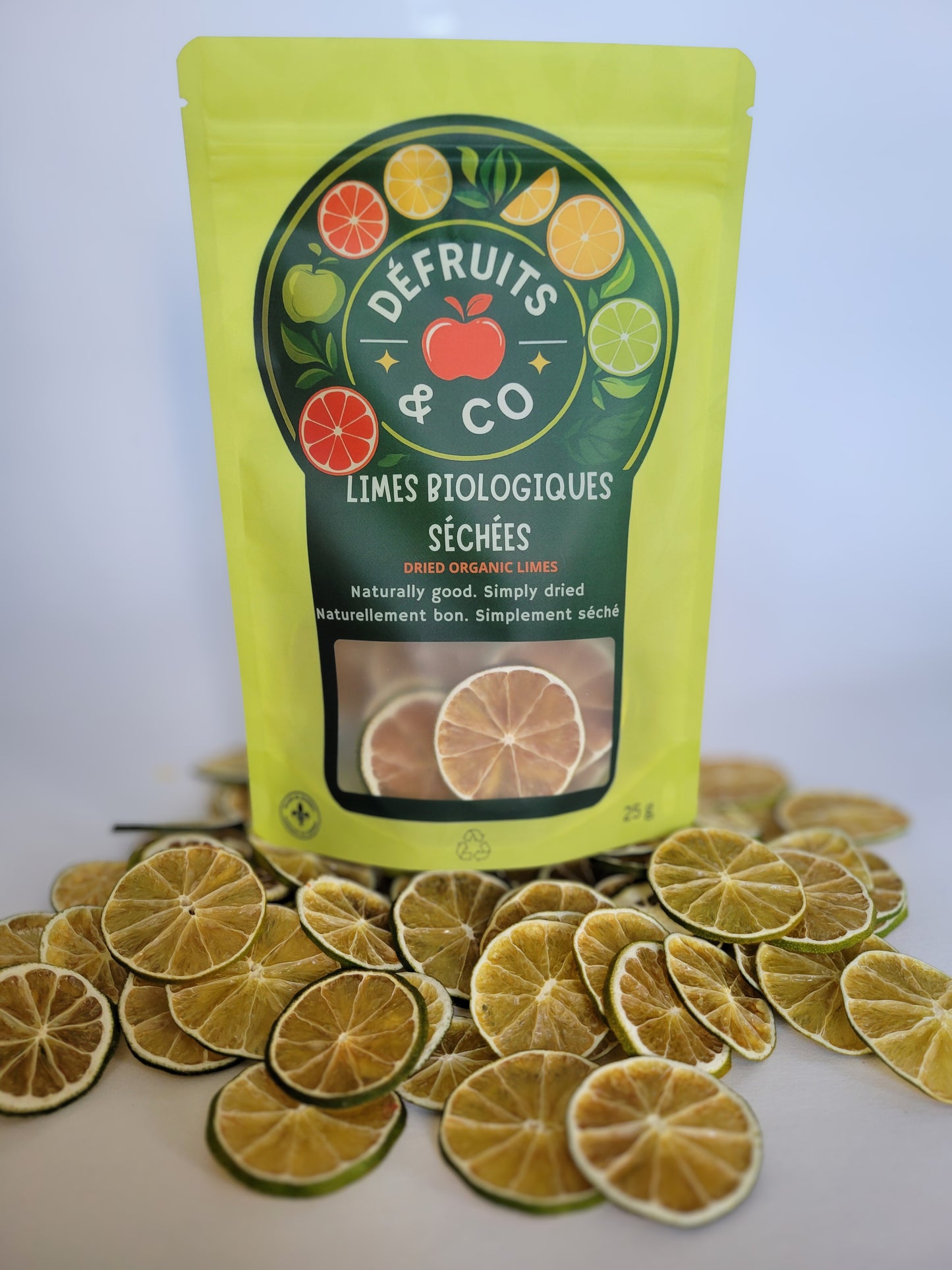 Dehydrated Lime Slices / Tranches de lime séchée