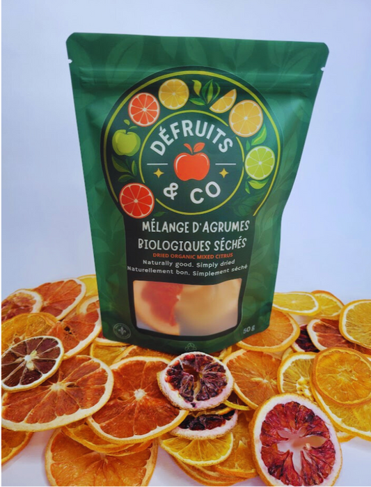 Dehydrated organic citrus mixed / Agrumes biologiques séchés (mélange)